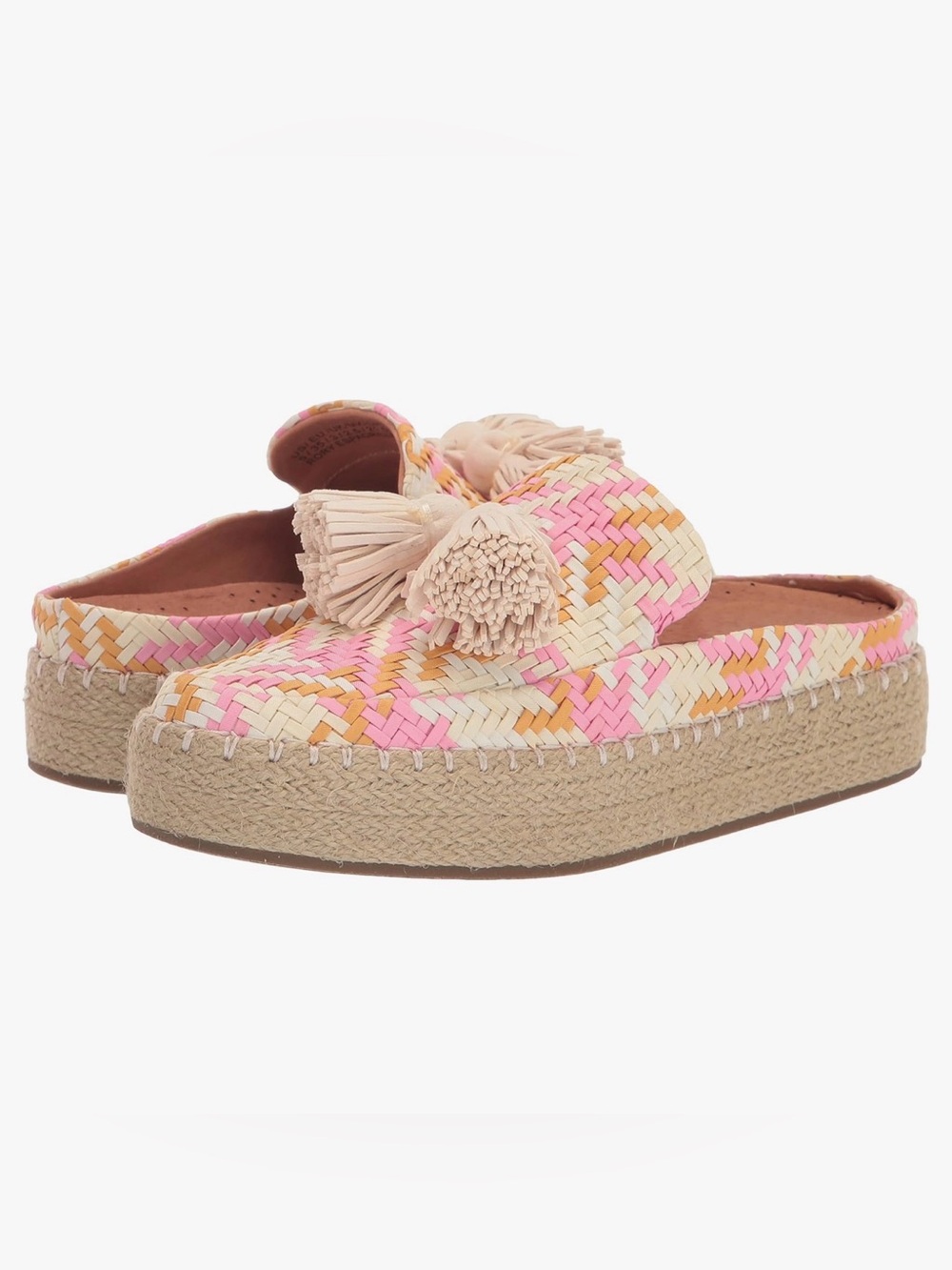 Gentle Souls Womens Rory Espadrille Slide Sandal NIB